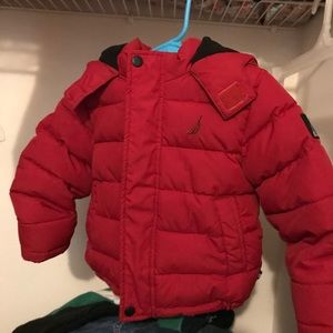 A little boys coat.